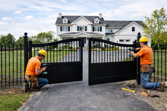 Carrabin Style Swing Gate Design _ Heavy Duty _Metal Gate _ Excellence Crafted _ GG-080