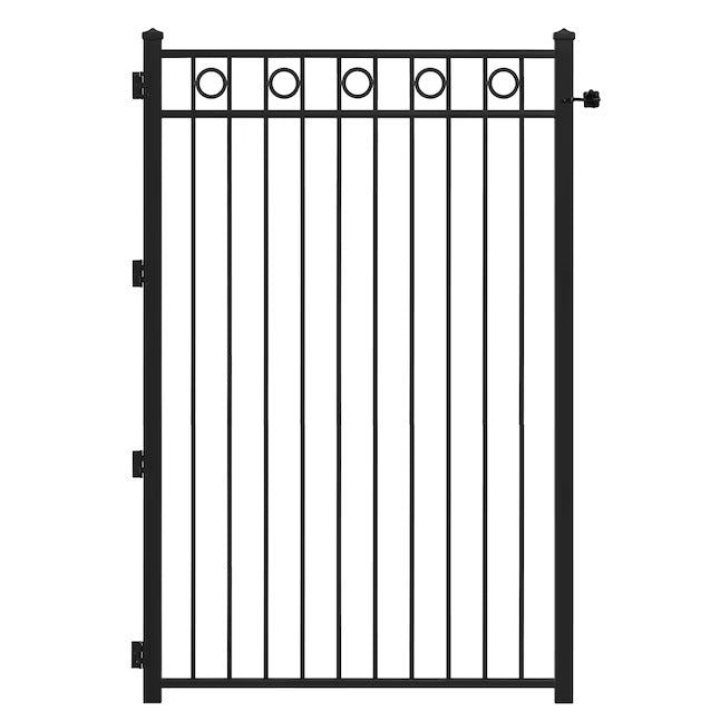 Pedestrian Metal Gate _ Rings On-Off Design _ Excellence Crafted _MF-MG-011