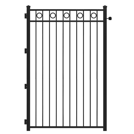 Pedestrian Metal Gate _ Rings On-Off Design _ Excellence Crafted _MF-MG-011