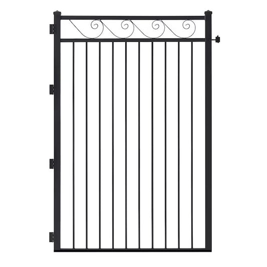 Pedestrian Metal Gate _ Wave-Lines Design _ Excellence Crafted _MF-MG-010