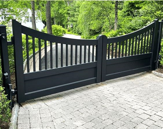 Arch U _ Heavy Duty Metal Driveway Gate _ Excellence Crafted _ GG-061