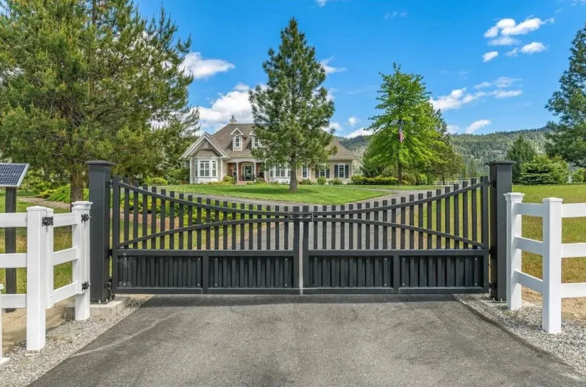 Massive Style Metal Driveway Gate _ Excellence Crafted _ GG-172