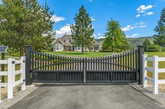 Massive Style Metal Driveway Gate _ Excellence Crafted _ GG-172