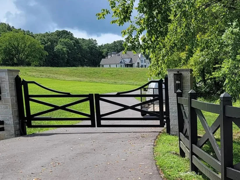 Classic Swing Gate Design _ Heavy Duty _ Excellence Crafted _ GG-381