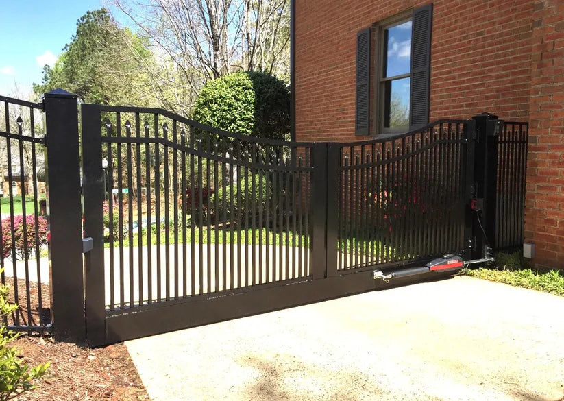 Solid Steel Style Heavy Duty Metal Driveway Gate _ Excellence Crafted _ GG-079