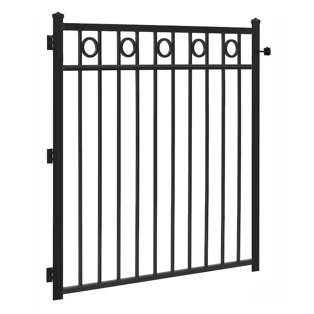 Pedestrian Metal Gate _ Rings On-Off Design _ Excellence Crafted _MF-MG-011