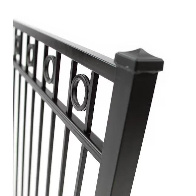 Pedestrian Metal Gate _ Rings On-Off Design _ Excellence Crafted _MF-MG-011