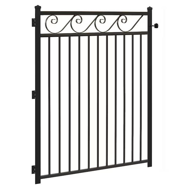 Pedestrian Metal Gate _ Wave-Lines Design _ Excellence Crafted _MF-MG-010