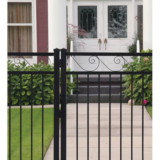 Pedestrian Metal Gate _ Wave-Lines Design _ Excellence Crafted _MF-MG-010