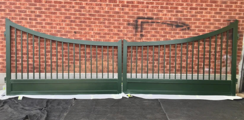 Arch U _ Heavy Duty Metal Driveway Gate _ Excellence Crafted _ GG-061