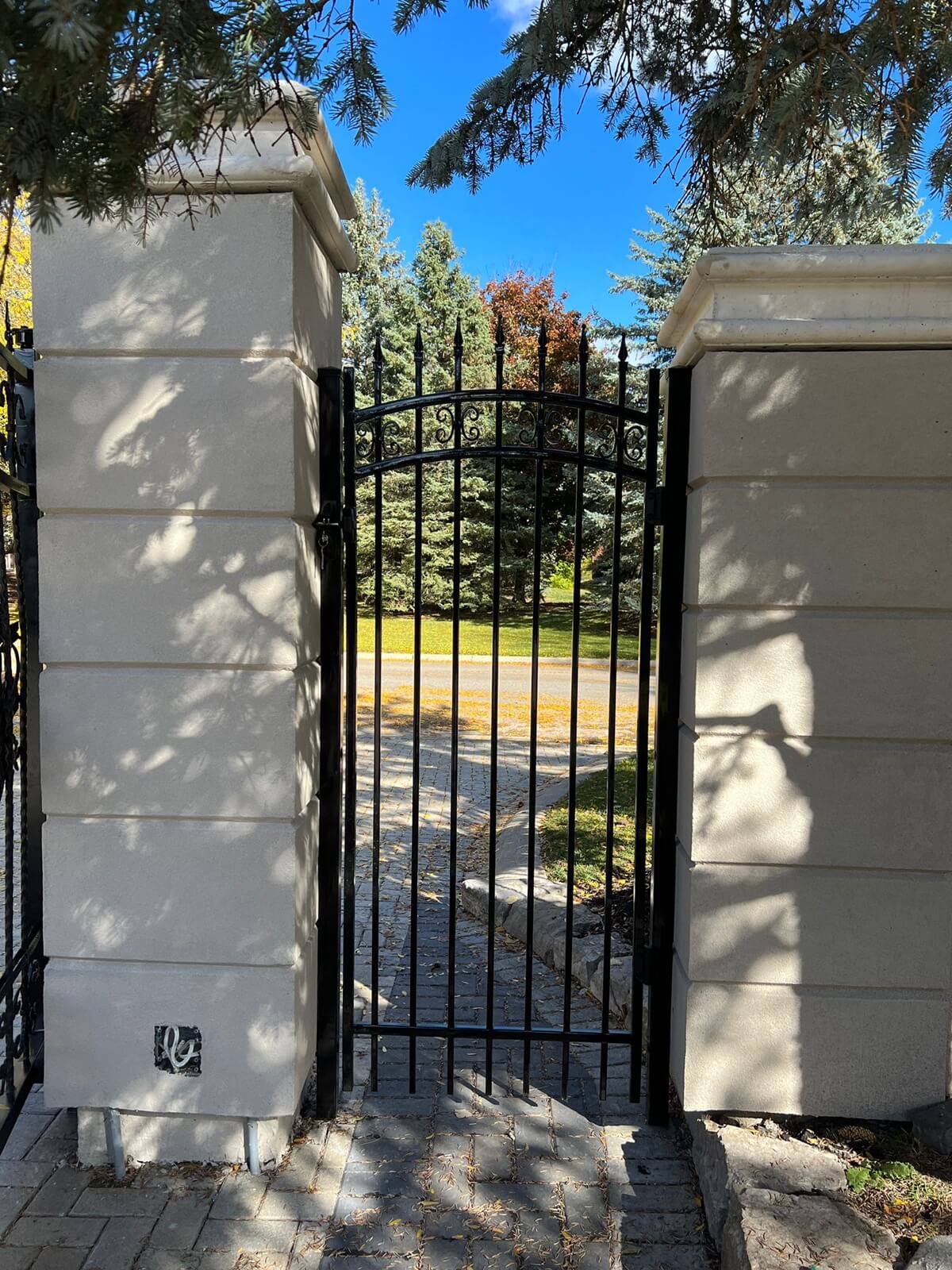 Pedestrian Metal Gate _ Simplify Design _ Excellence Crafted _MF-MG-007