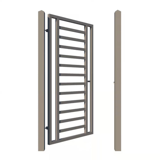 Pedestrian Metal Gate _ Cool Design _ Excellence Crafted _MF-MG-014
