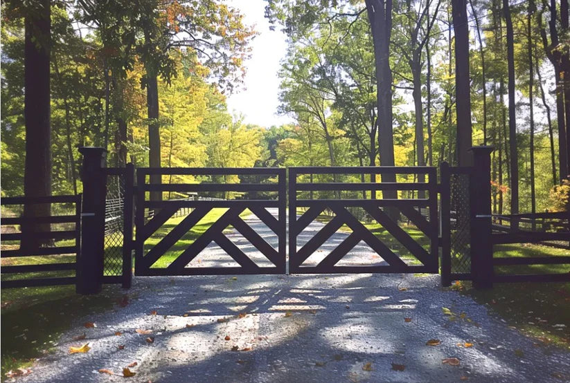 Modern Pattern Steel Gate _Heavy Duty_ Excellence Crafted _ GG-087