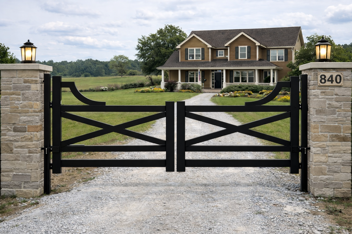 Modern Pattern Swing Design _ Heavy Duty _Metal Gate _ Excellence Crafted _ GG-072