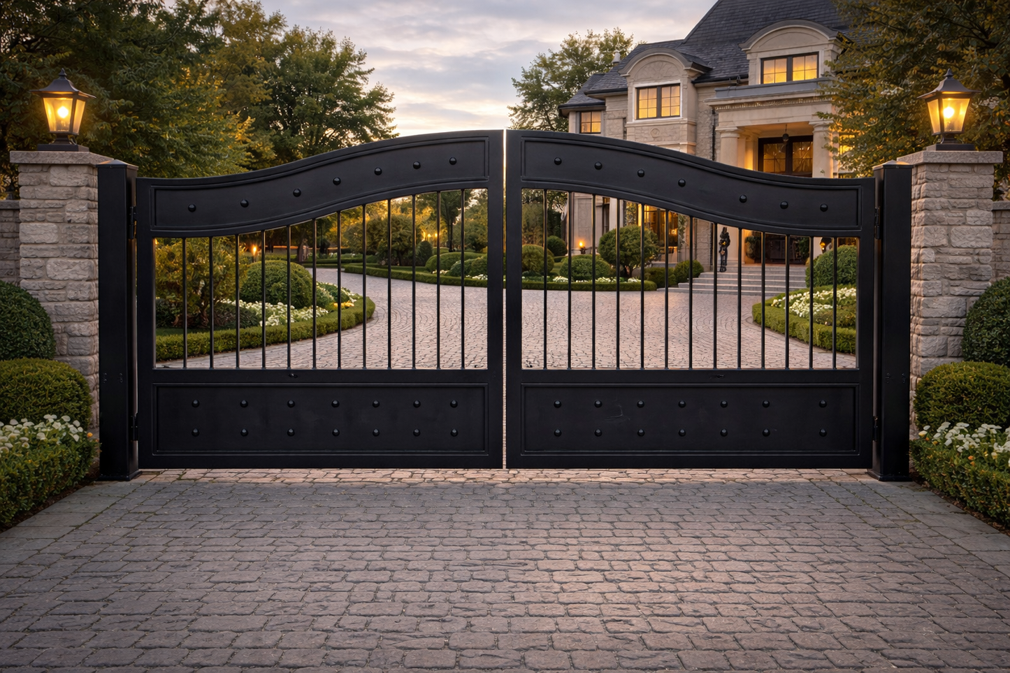 Aggressive Swing Gate _ Metal Gate _ Steel Entry gate _GG-038