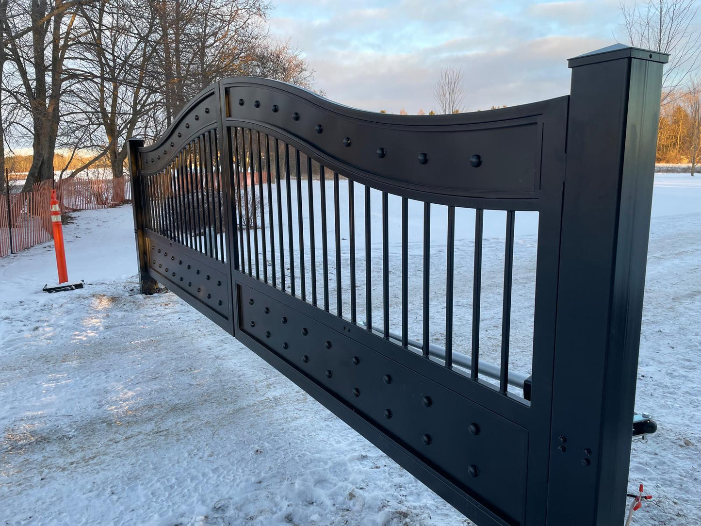 Aggressive Swing Gate _ Metal Gate _ Steel Entry gate _GG-038