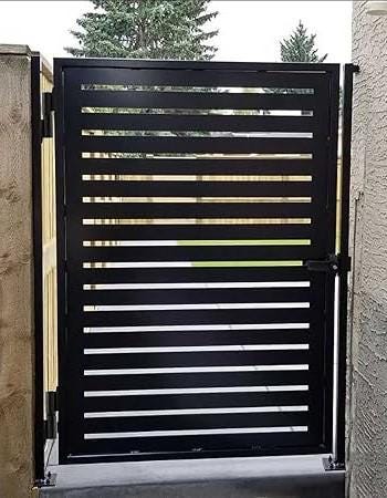 Fancy Man Gate Design _ Pedestrian Metal Gate _ Excellence Crafted _MF-MG-003