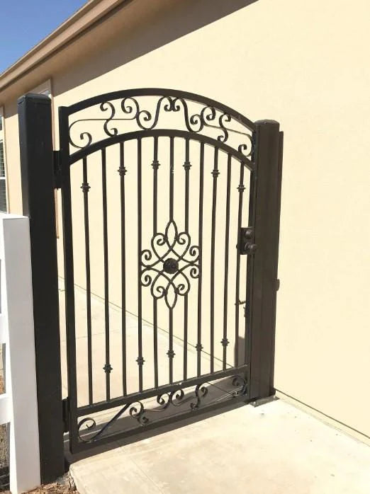 Traditional Design _ Pedestrian Metal Gate _ Excellence Crafted _MF-MG-001