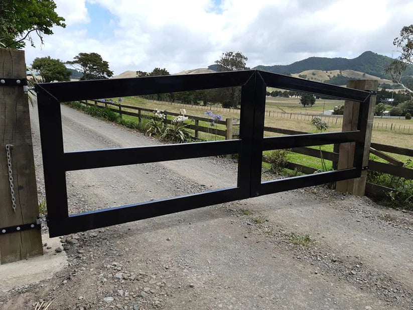 Sample Farm Style Metal Driveway Gate _ Excellence Crafted _ GG-055