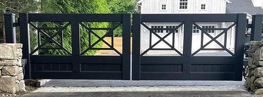Matrix Metal Driveway Gate _ Excellence Crafted _ GG-062