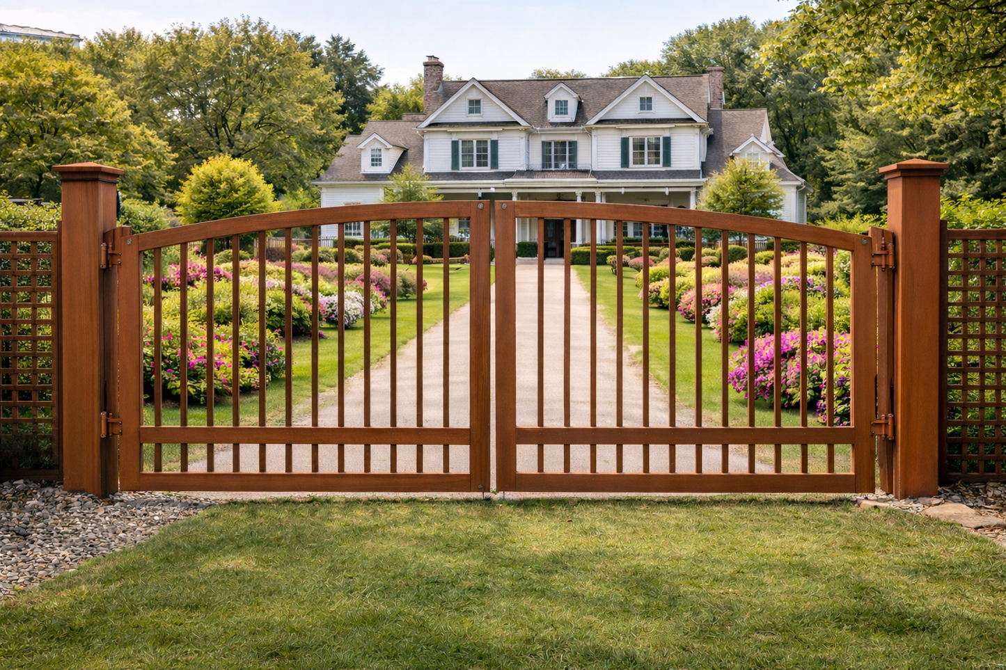 X Advanced Dense Metal Driveway Gate _ Excellence Crafted _ GG-034