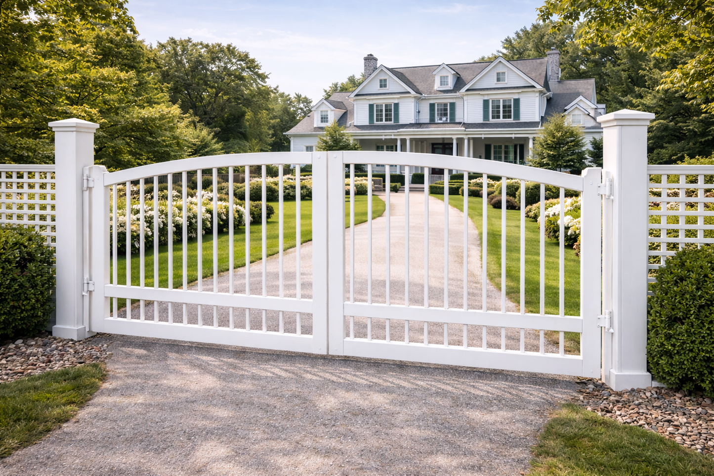 X Advanced Dense Metal Driveway Gate _ Excellence Crafted _ GG-034