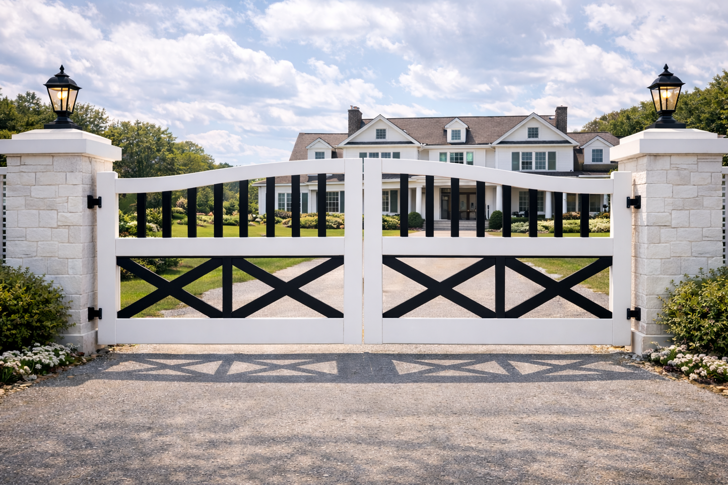 A Timeless Elegance Driveway Gate | Excellence Crafted _ GG-026