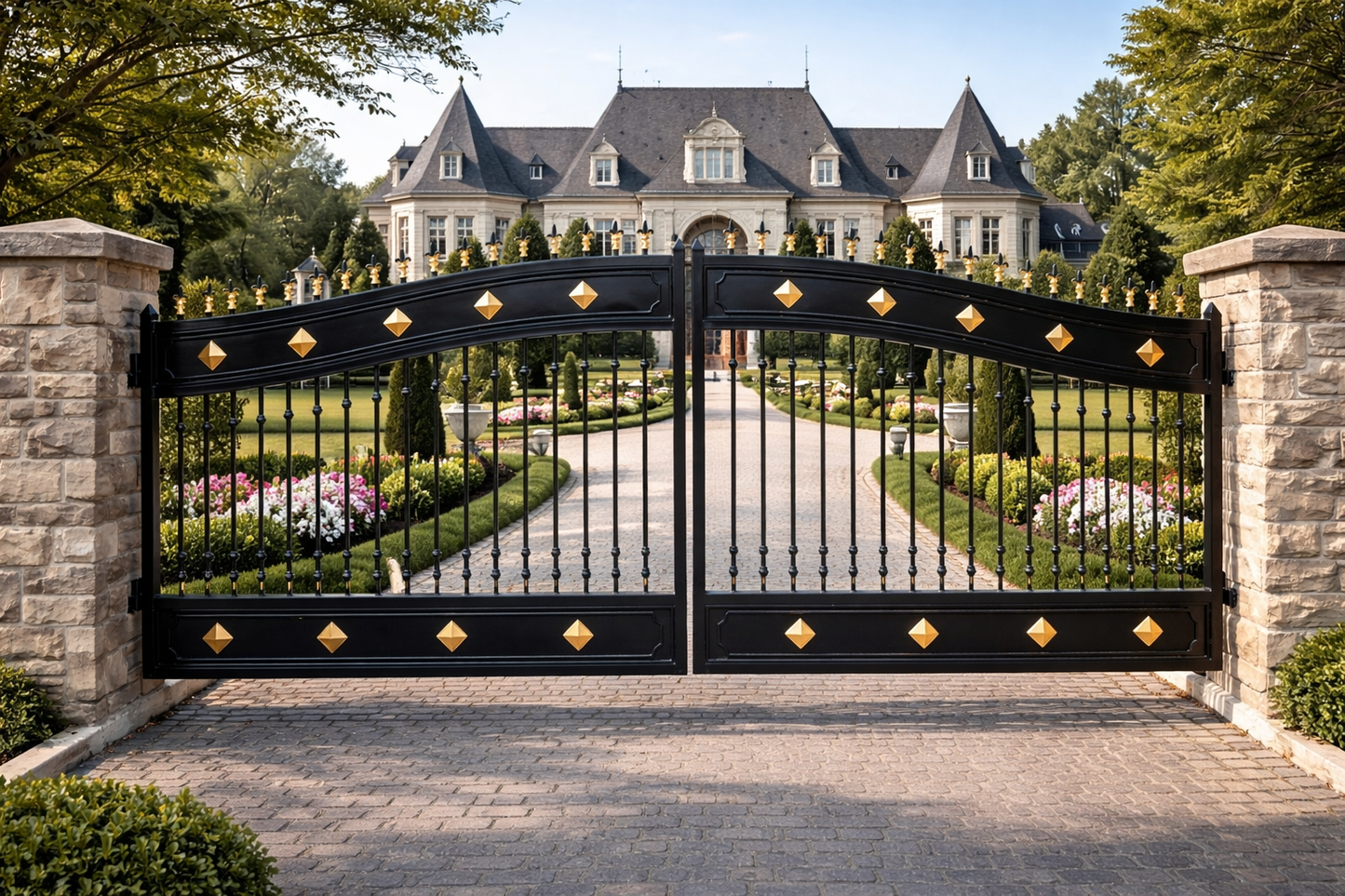 Castle Swing Design _ Steel Gate _ Excellence Crafted _ GG-024