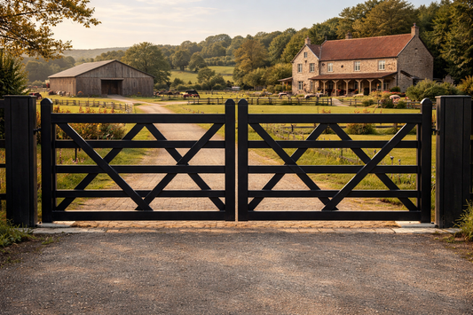 Icon Metal Driveway Gate _Heavy Duty_ Excellence Crafted _ GG-104