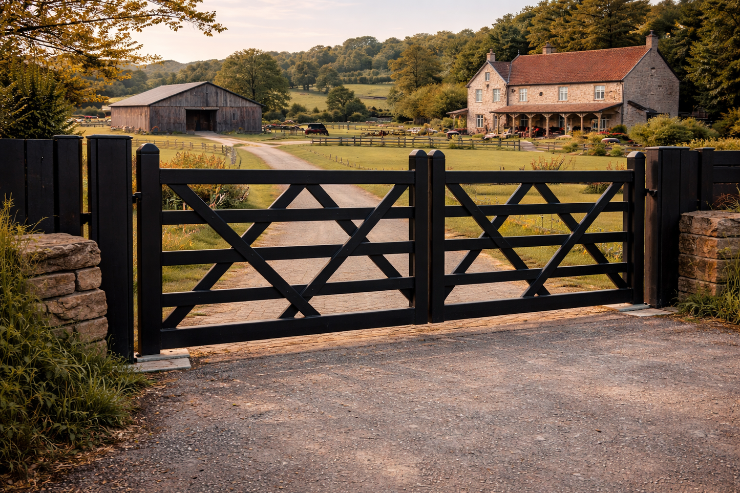 Icon Metal Driveway Gate _Heavy Duty_ Excellence Crafted _ GG-104